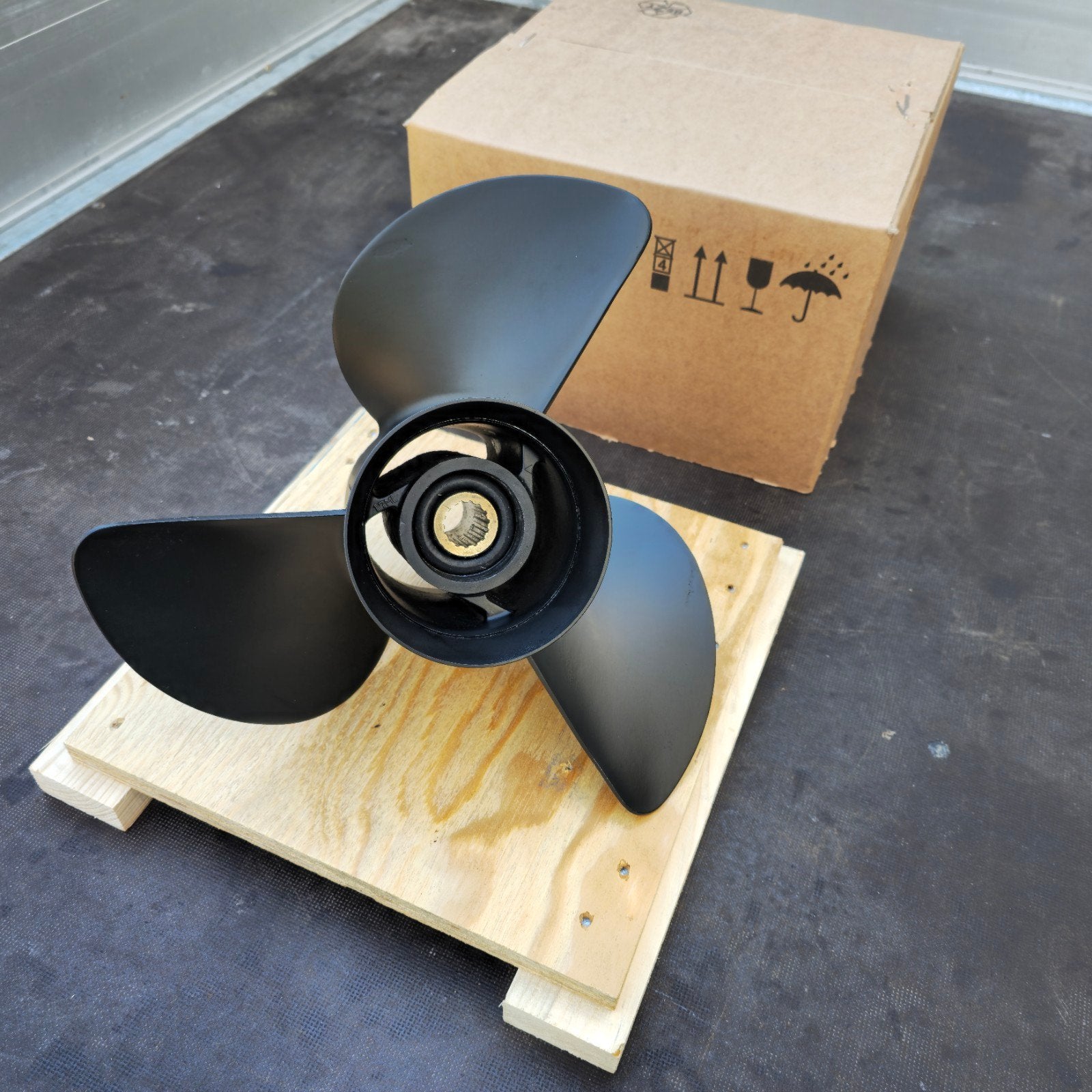 Yamaha propeller 14½X 17 P 150 pk 175 pk 200 pk 225 pk 250 p, Ophalen of Verzenden, Motor en Techniek
