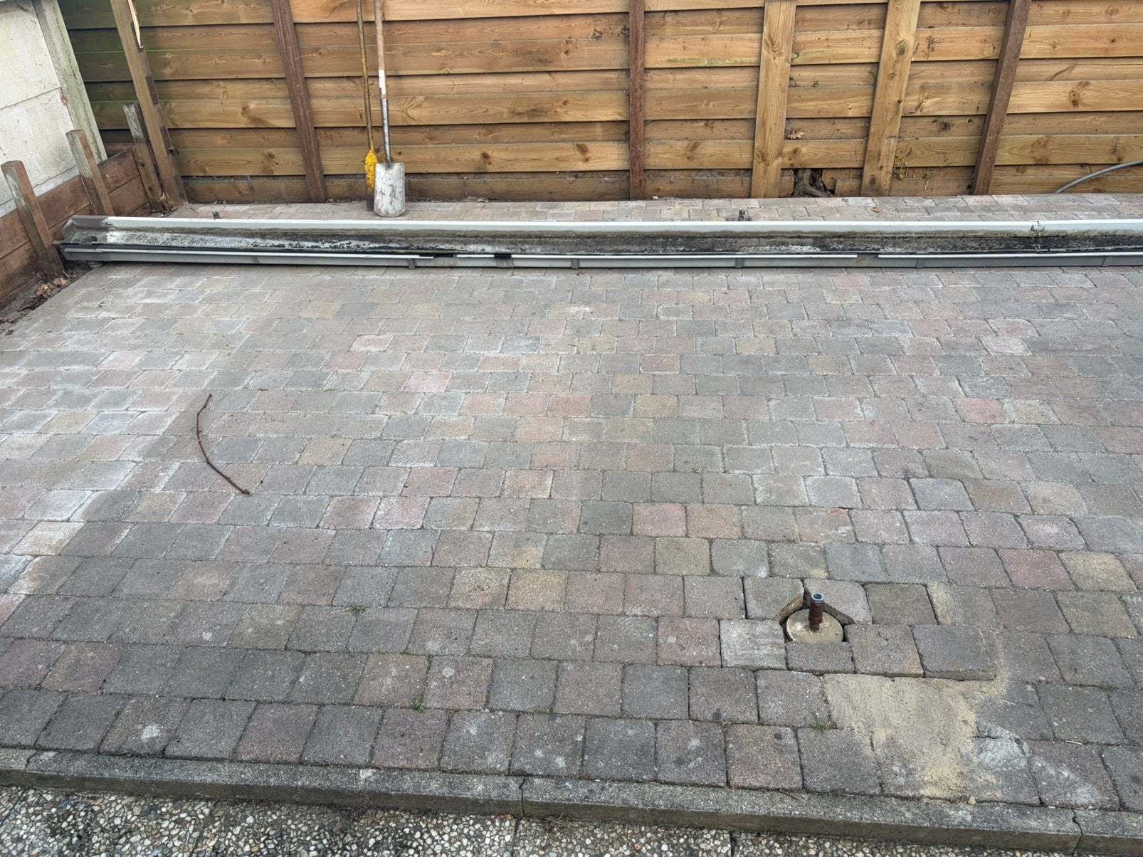 Gratis tuintegels, Ophalen, Zo goed als nieuw, Hout