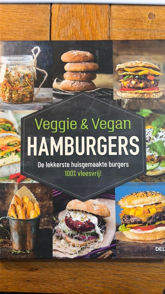Jonathan HADE - Veggie & Vegan hamburgers, Ophalen of Verzenden, Zo goed als nieuw, Jonathan HADE, Nederland en België