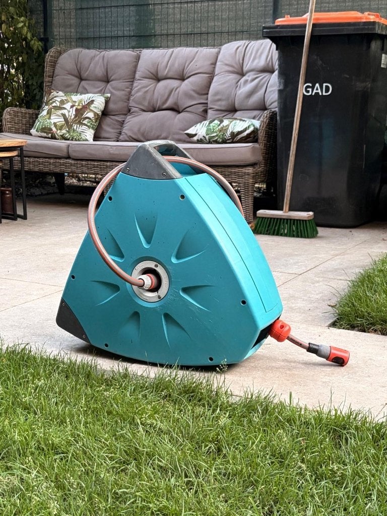 Gardena wandslangen box - Compact en Gebruiksvriendelijk, Ophalen, Gebruikt, Tuinslanghaspel