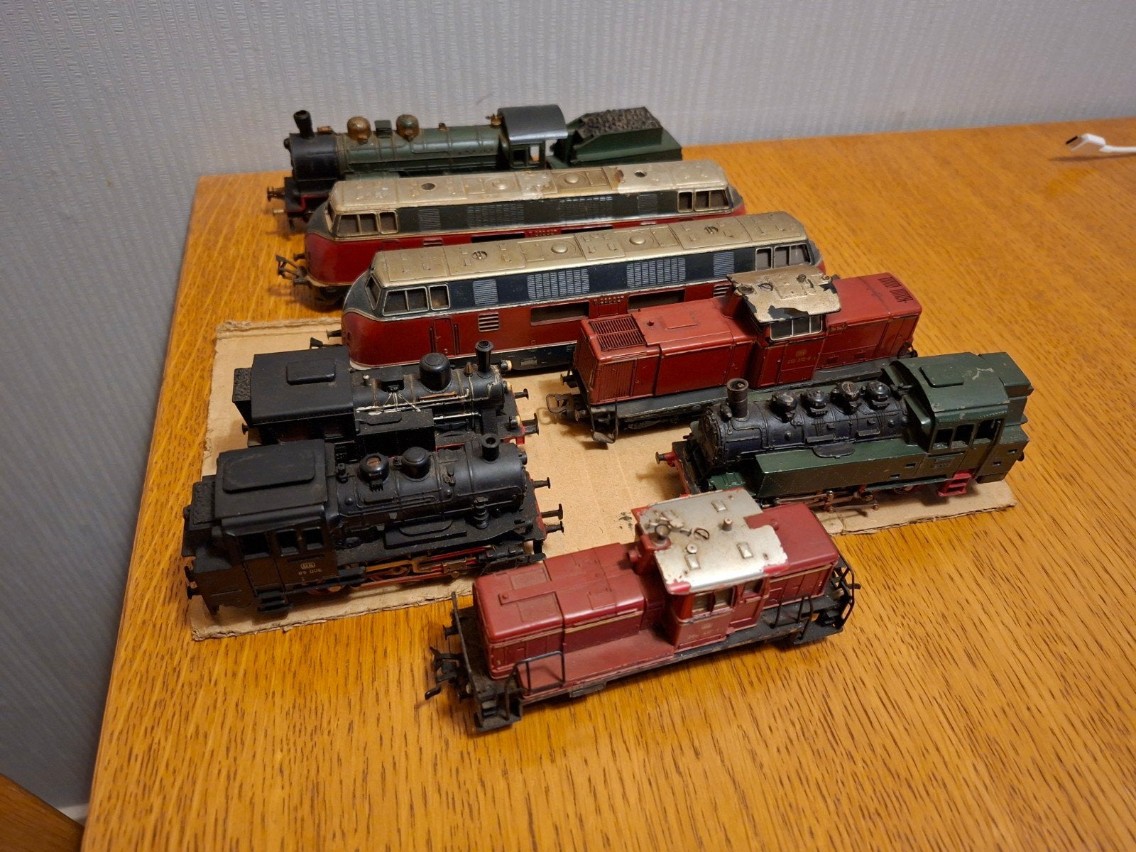 Märklin treinen, Ophalen, Gelijkstroom, Locomotief