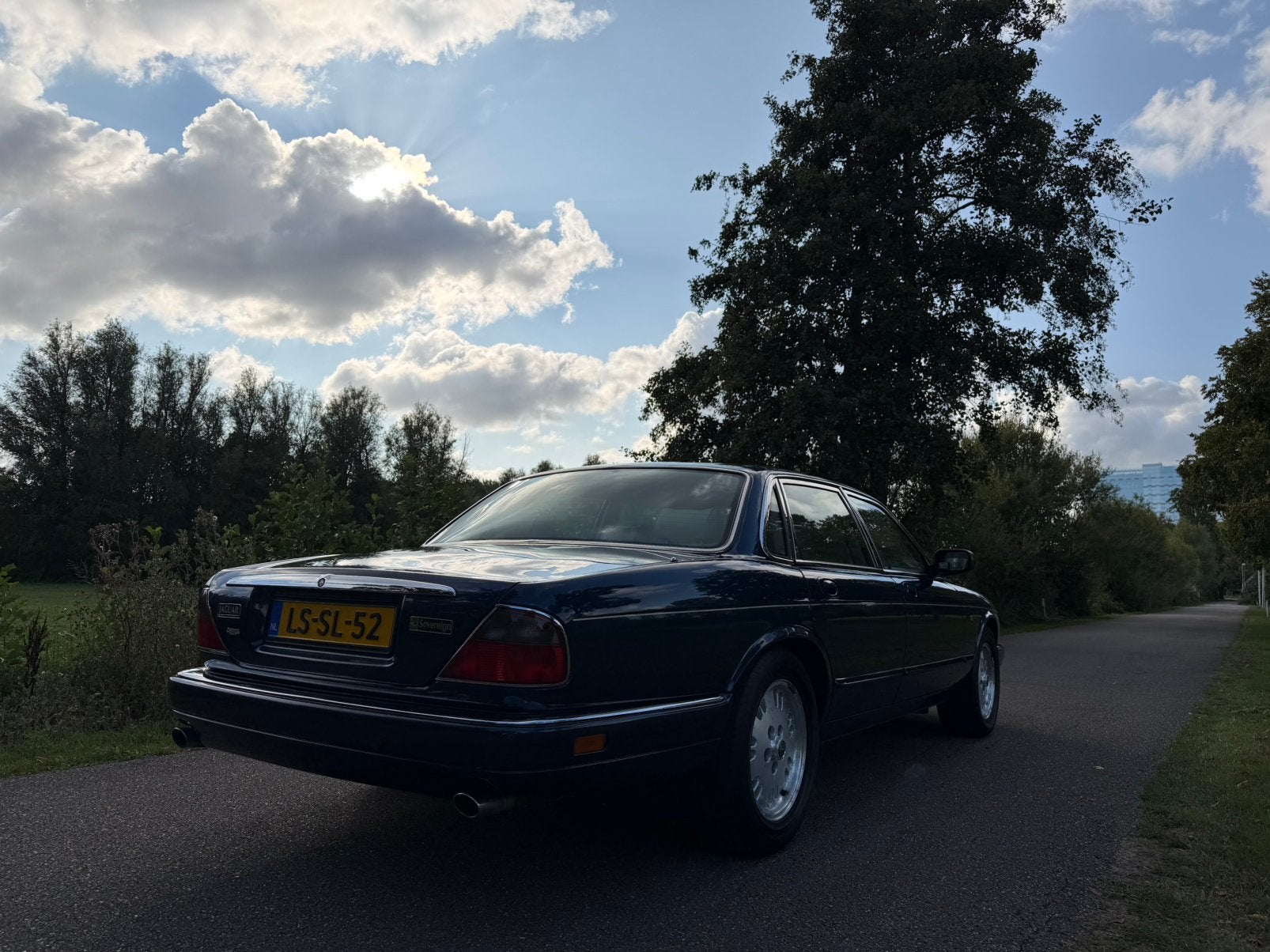 Jaguar Sovereign 3.2 6 in lijn AUT 1995 Blauw/Cruise/Leder, foto 5