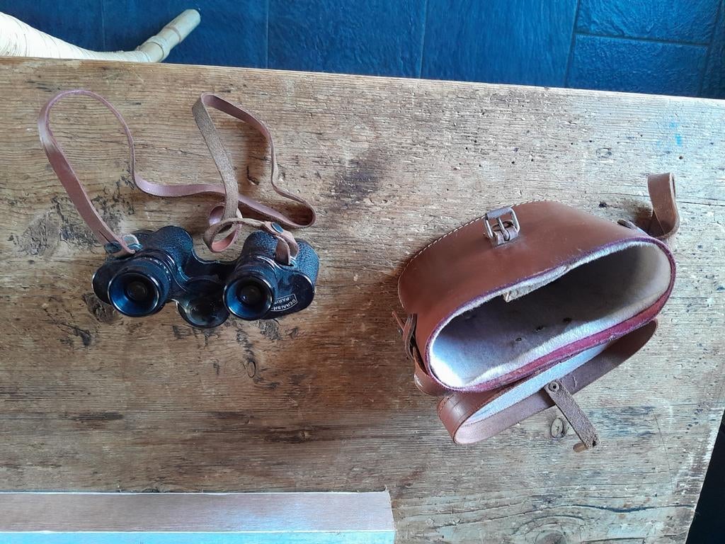 Verrekijker Lumrop 8x25 met leren draaghoes, Audio, Tv en Foto, Optische apparatuur | Verrekijkers, Ophalen
