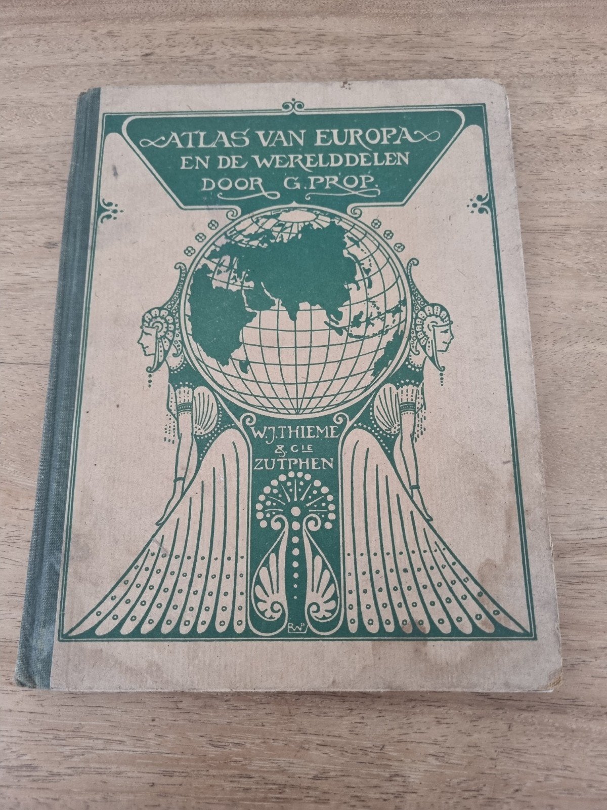 Atlas van Europa en de Werelddelen door G. Prop, Ophalen of Verzenden