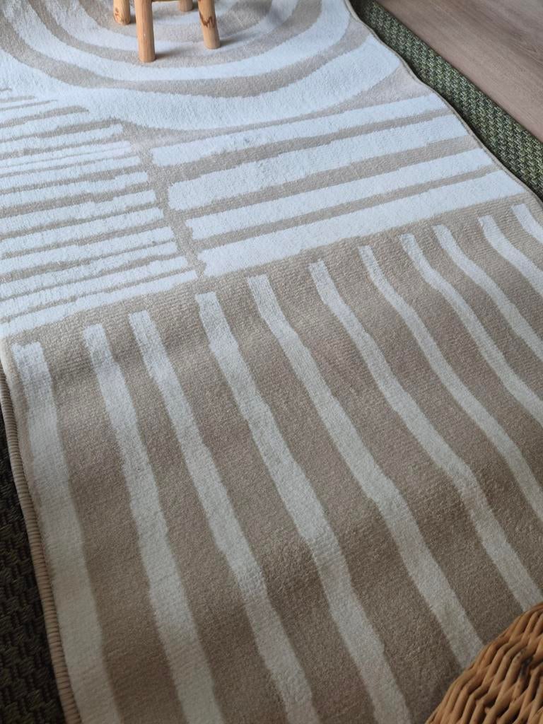 IKEA VEJSTRUP vloerkleed 80x150 cm, Ophalen, Beige, Rechthoekig, Nieuw