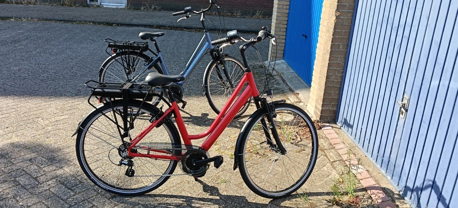 2 Ebike's in nieuwstaat! Per stuk of per 2, Fietsen en Brommers, Ophalen, 53 tot 56 cm, Velgrem, Versnellingen