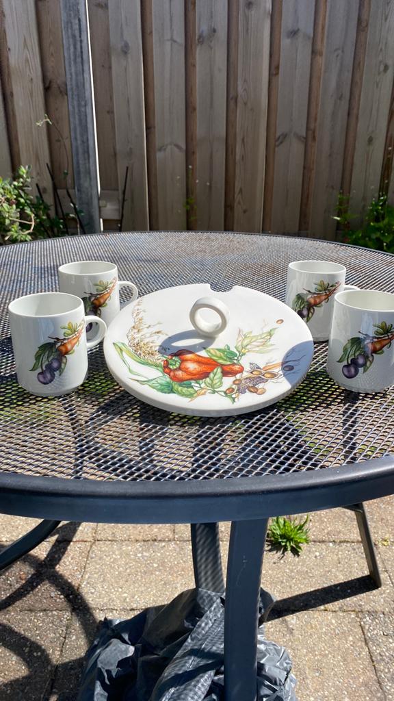 Restanten  villeroy & Boch soepkommen, Ophalen