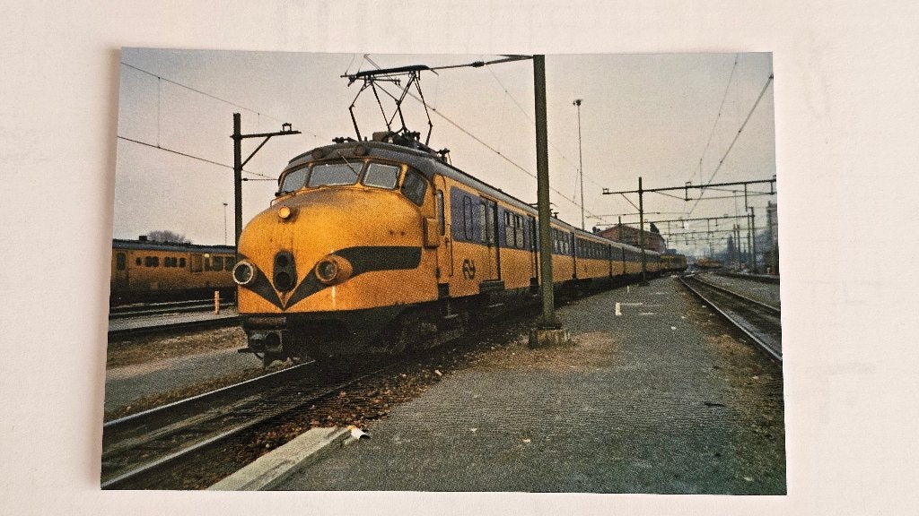 Foto TREIN NS Nederlandse Spoorwegen Mat 54 Hondekop, Verzenden, Gebruikt, Trein, Overige typen