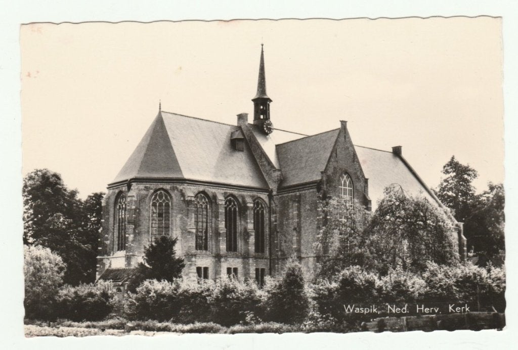 Waspik (nabij Raamsdonksveer en Kaatsheuvel) - Ned Herv Kerk, Verzenden, 1960 tot 1980, Ongelopen, Noord-Brabant