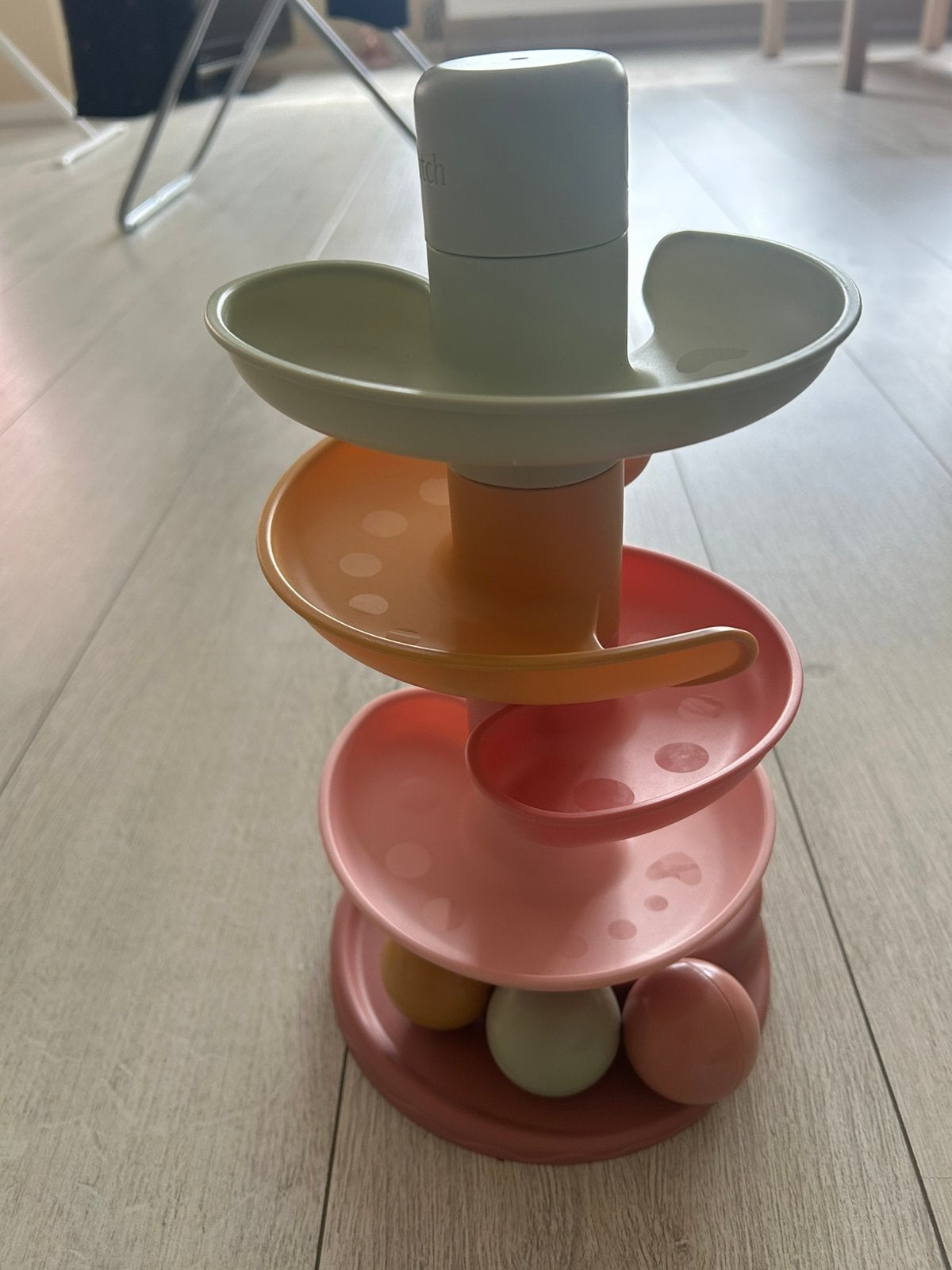 Little Dutch spiraaltoren met balletjes, Ophalen, Zo goed als nieuw, Overige typen, Met geluid