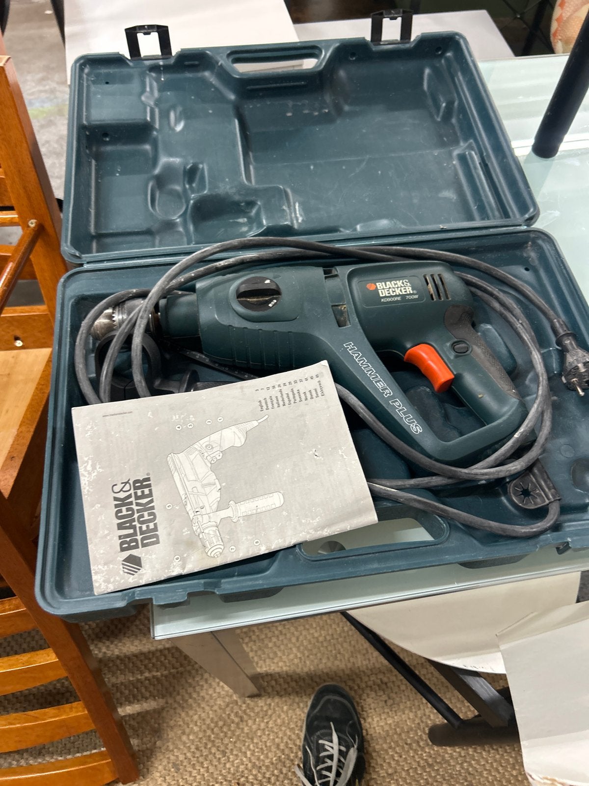 Black&Decker Boorhamer - Krachtig en Compleet, Doe-het-zelf en Verbouw, Boor- en/of Breekhamer, Ophalen of Verzenden, Nb, Nb
