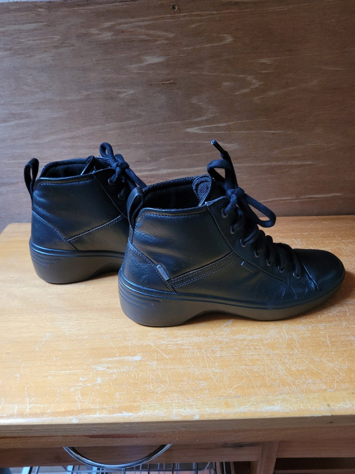Ecco zwarte leren schoenen maat 36, Kleding | Dames, Schoenen, Ecco, Zwart, Ophalen of Verzenden, Sneakers of Gympen