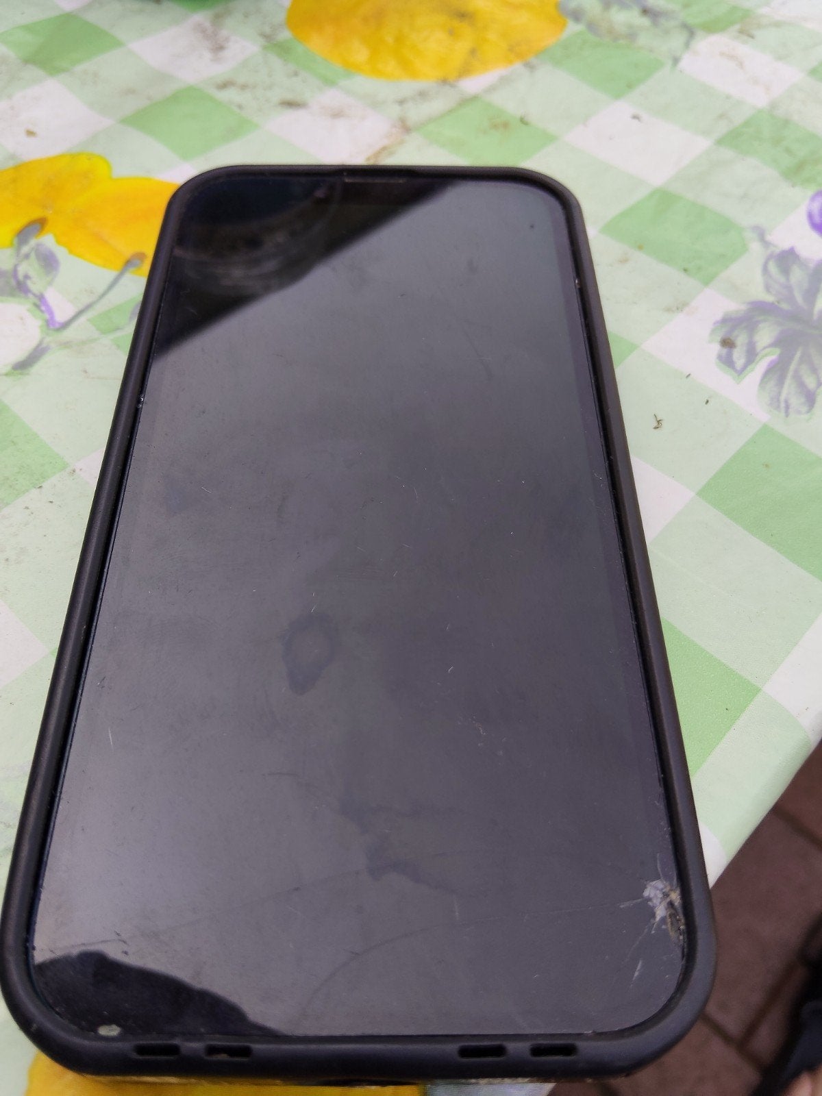 iPhone 13 Zwart 128 GB - Gebruikt met beschadigingen, Telecommunicatie, Mobiele telefoons | Apple iPhone, Ophalen, Zwart, IPhone 13
