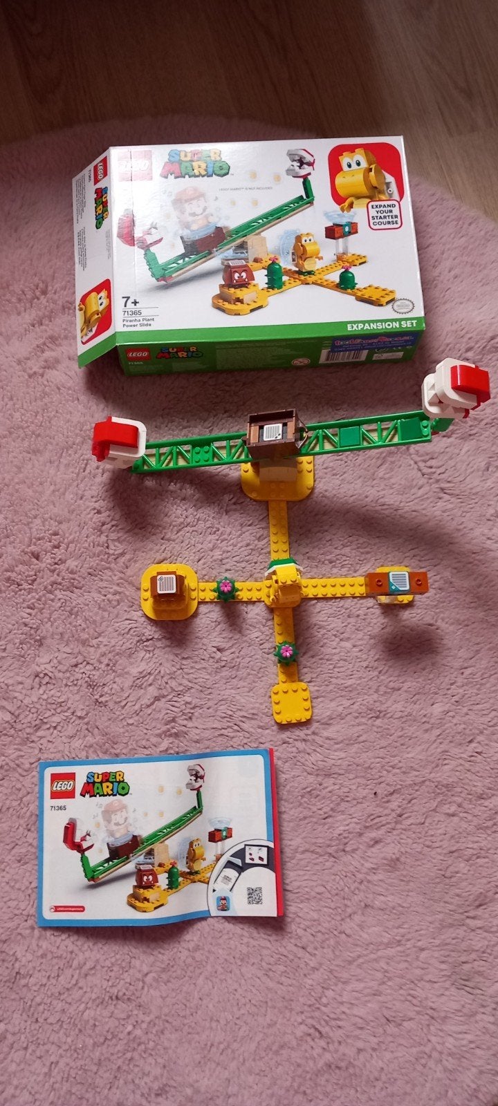 Super Mario Lego 71365 Piranha plant, Ophalen of Verzenden, Zo goed als nieuw