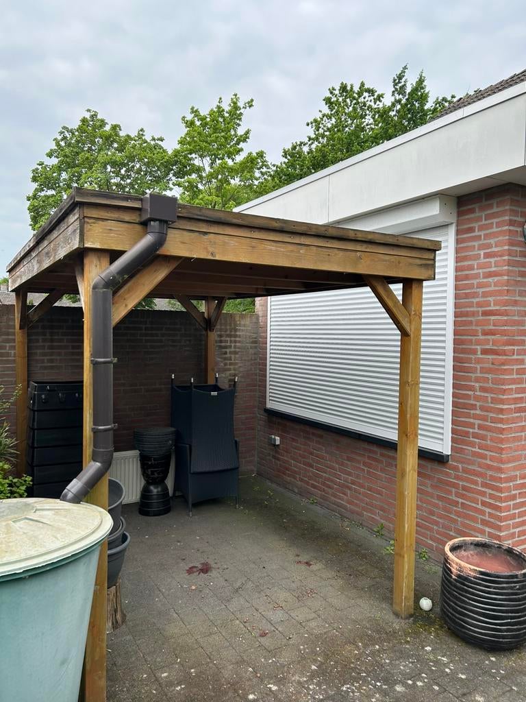 Kleine CARPORT / overkapping, Ophalen, Zo goed als nieuw, Carport