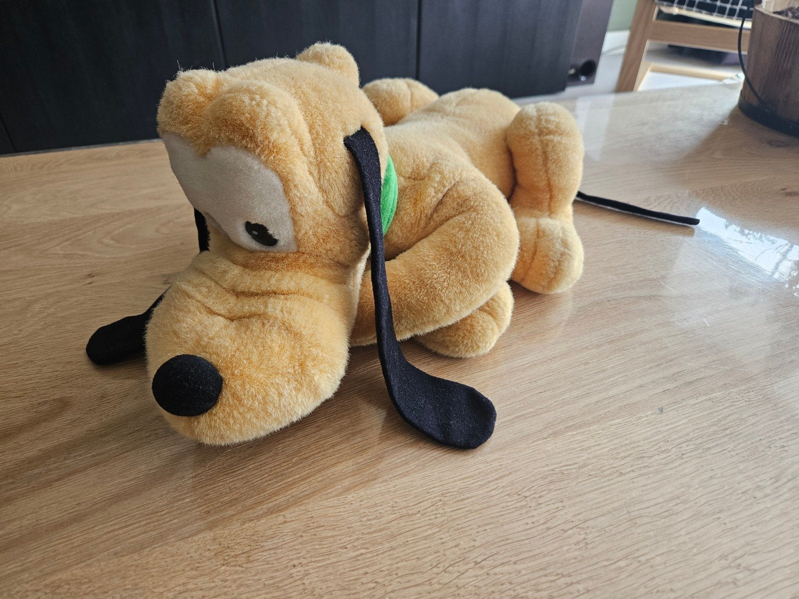 Knuffel Pluto - Zo goed als nieuw, Disney, Geel, Overige typen, Ophalen of Verzenden