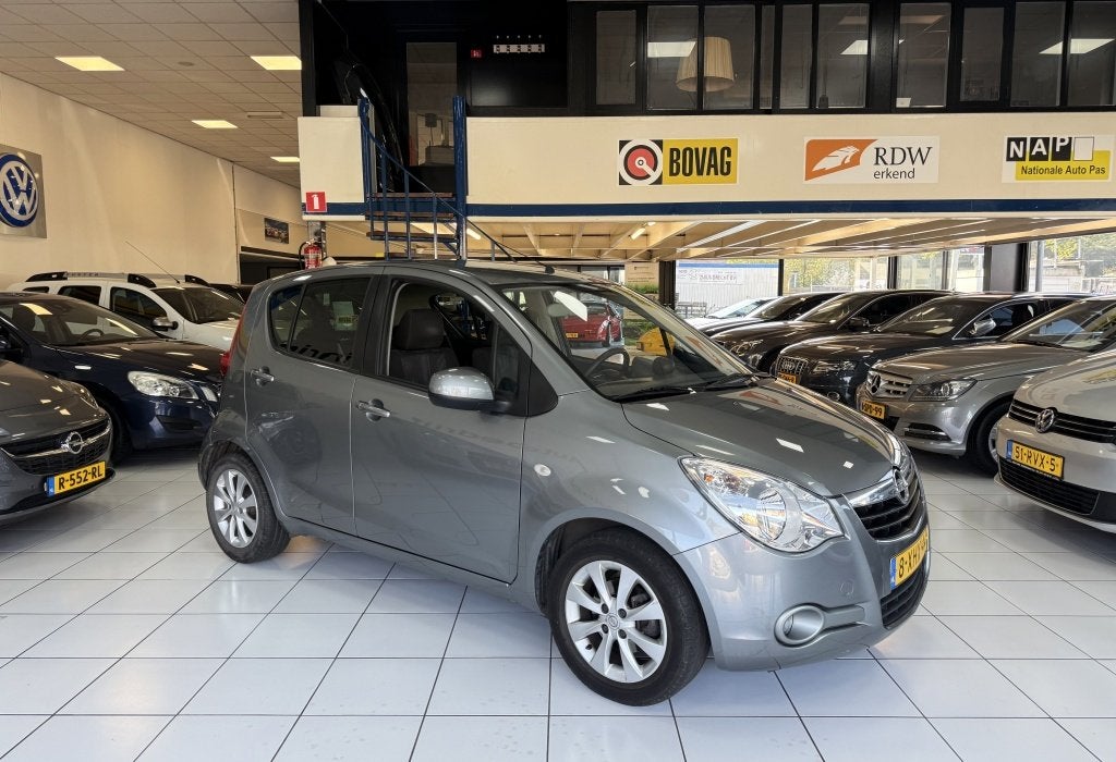 Opel Agila 1.0 Berlin Bovag Garantie Airco (bj 2014), Euro 5, Stof, Gebruikt, 31 €/maand