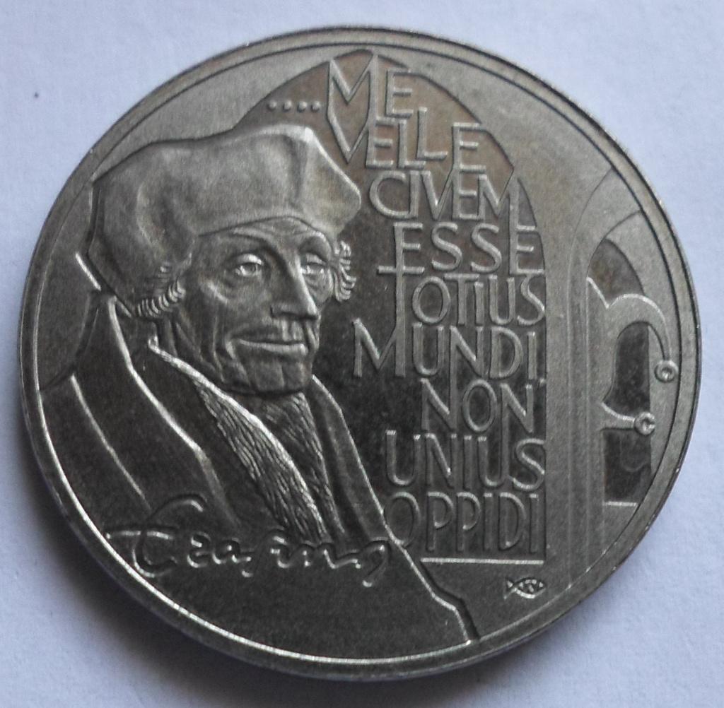 Penning Erasmus 2,5 ecu 1991.( Willem Vis ), Verzenden, Overige materialen, Nederland