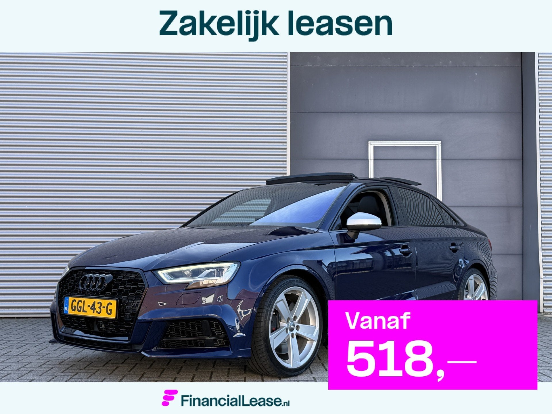 Audi A3 Limousine 2.0 TFSI S3 quattro Pro Line Plus I Aut. I, Automaat, 15 km/l, Gebruikt, 4 cilinders