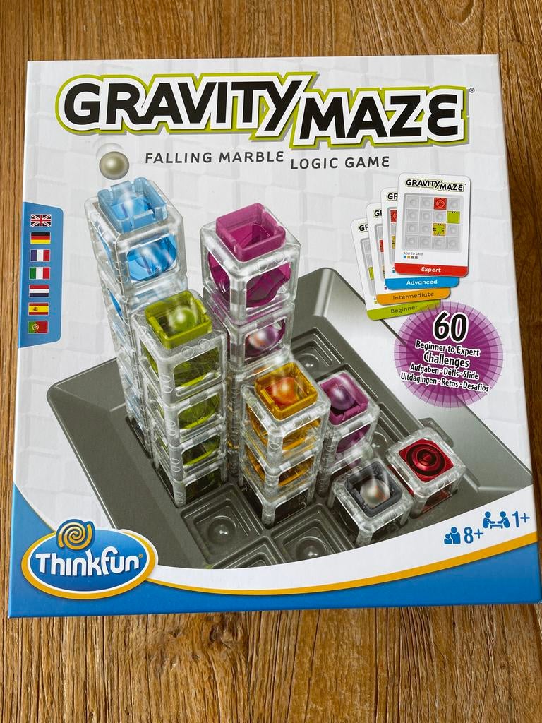 Gravity Maze: Falling Marble Logic Game (Thinkfun), Een of twee spelers, Ophalen of Verzenden, Zo goed als nieuw