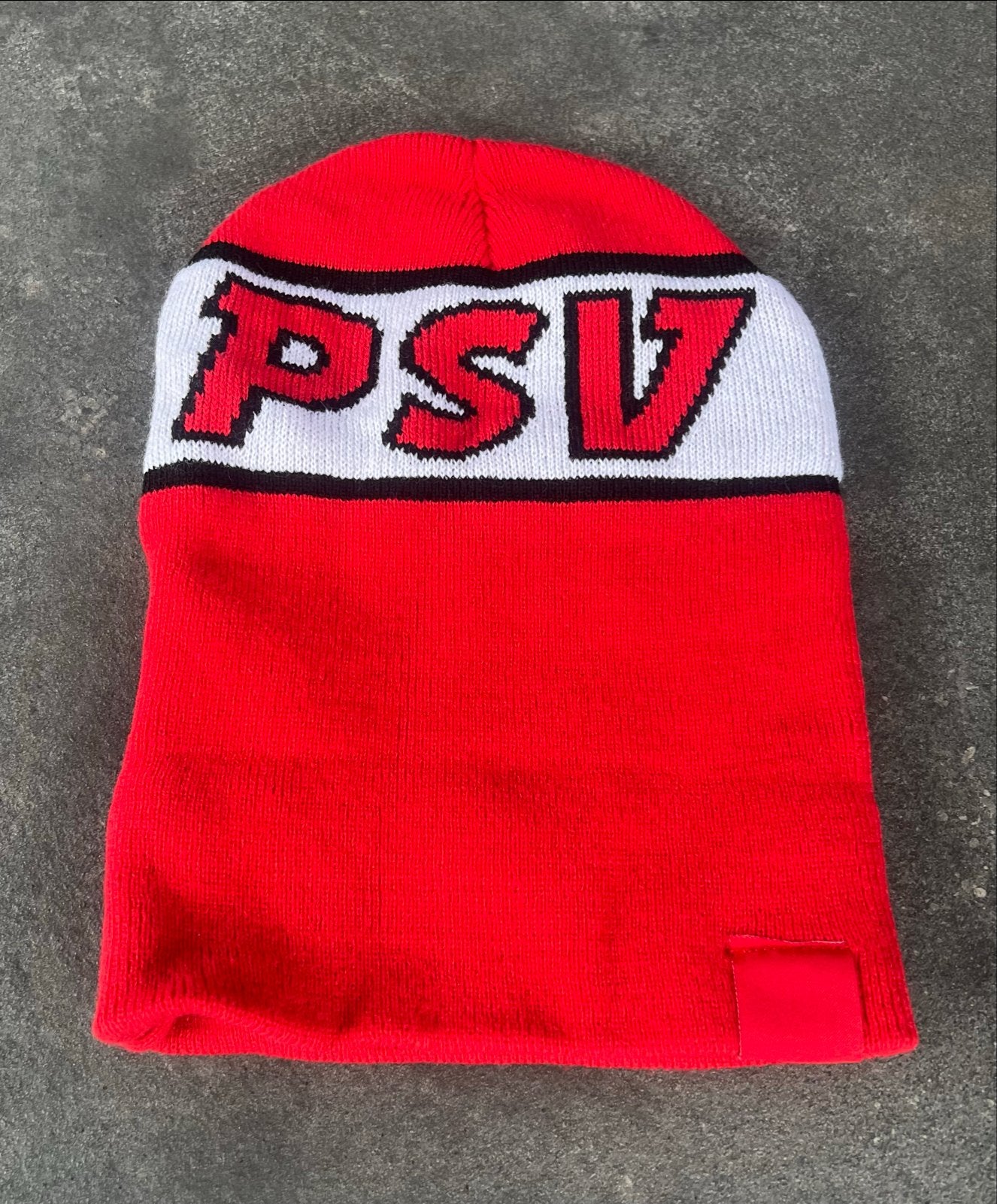 PSV Muts - Rood/Wit met PSV Logo, Ophalen of Verzenden, Nieuw, Overige maten, Muts
