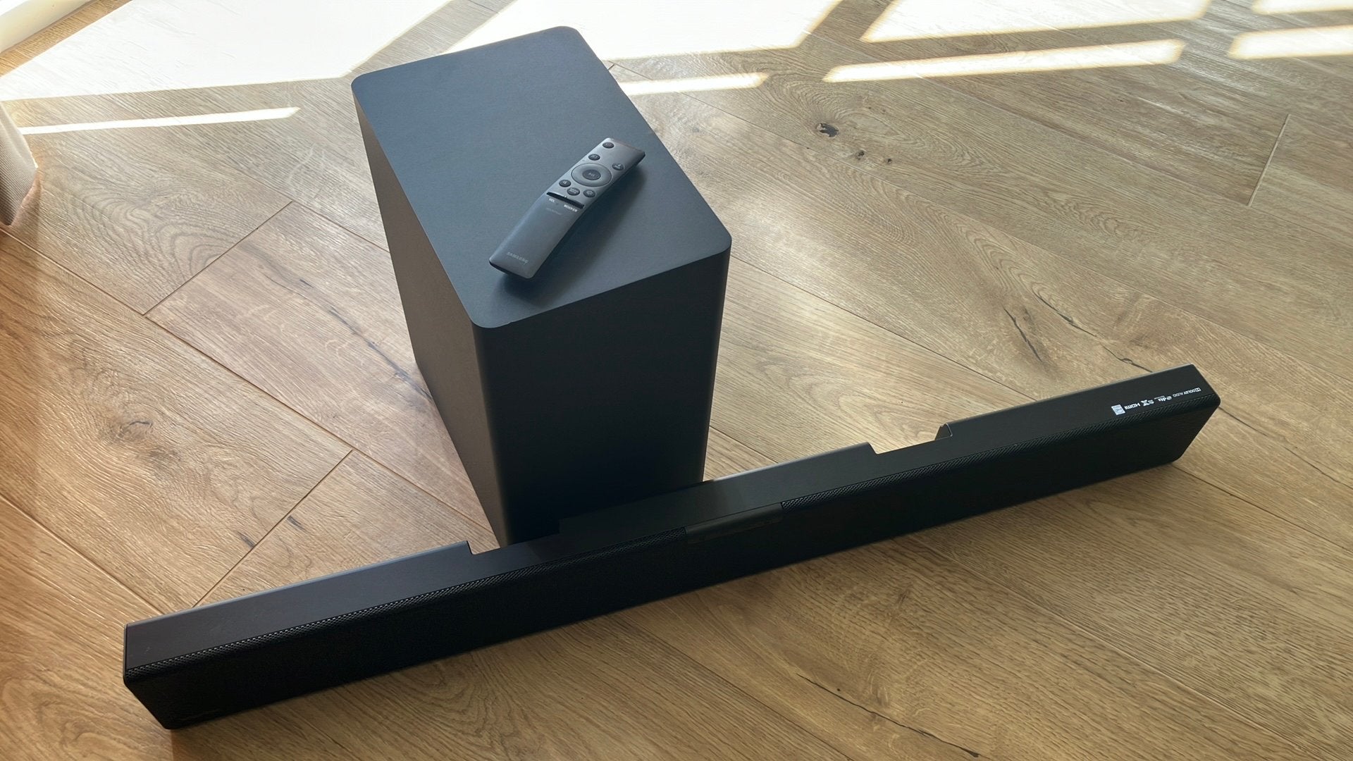 Samsung soundbar HW-Q60T/XN, Audio, Tv en Foto, Ophalen of Verzenden, Zo goed als nieuw