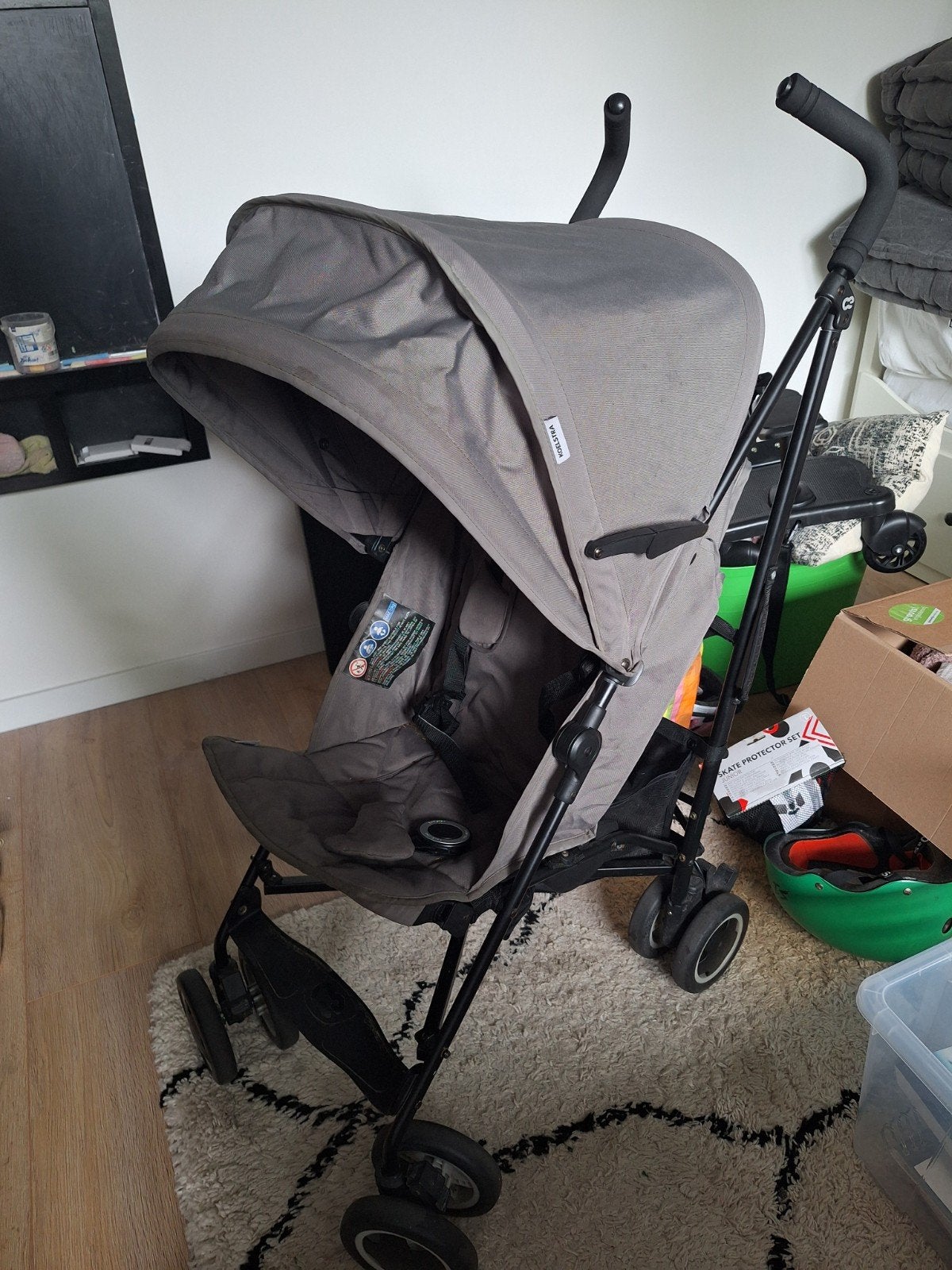 Koelstra Buggy - Groen/Grijs - Goede staat, Ophalen of Verzenden, Zo goed als nieuw, Koelstra, Verstelbare rugleuning