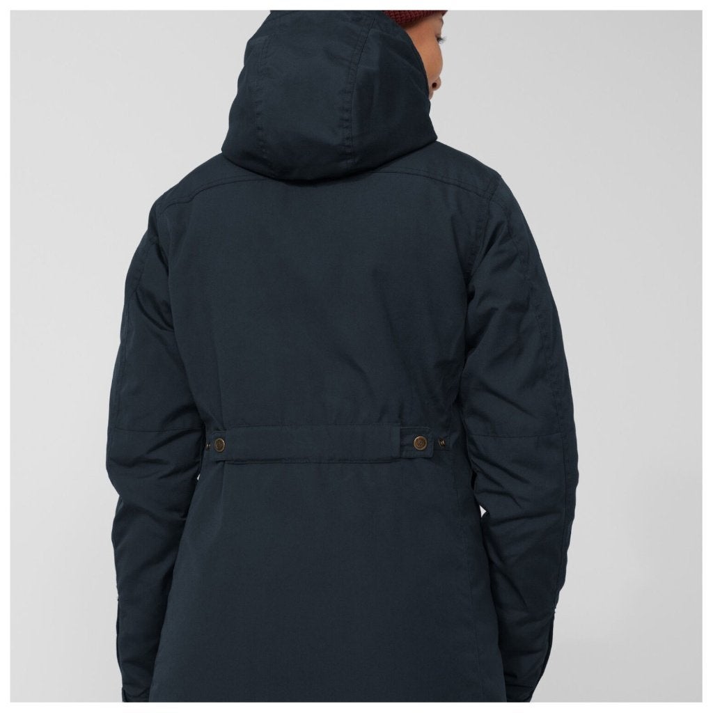 winterjas dames, FjÄllrÄven, Verzenden, Zwart, Maat 42/44 (L)