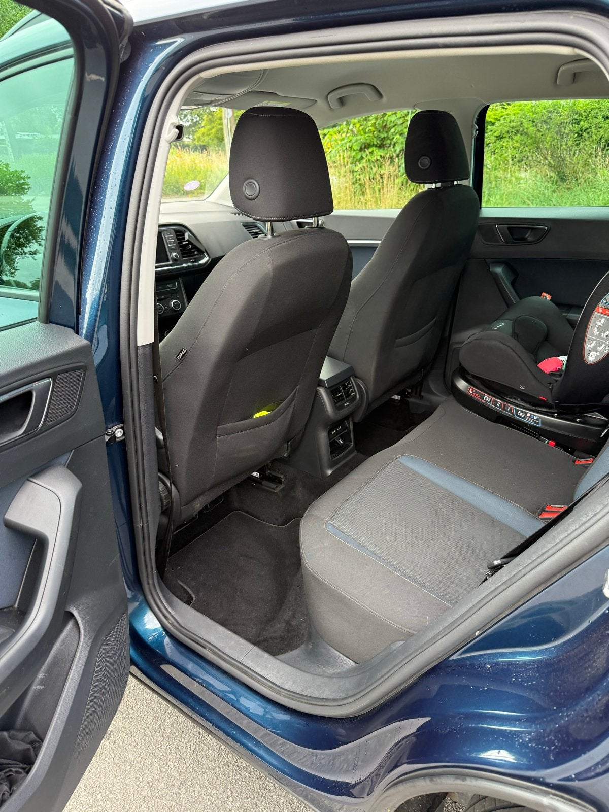 Seat Ateca 1.0 Ecotsi 115pk 2019 Blauw, Auto's, Voorwielaandrijving, Stof, Blauw, Ateca