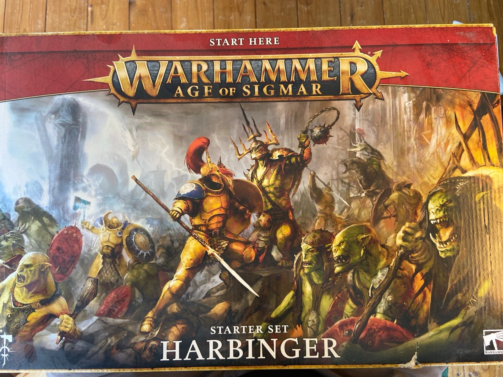 Warhammer Age of Sigmar: Harbinger Starter Set compleet, Gebruikt, Figuurtje(s), Warhammer, Ophalen of Verzenden