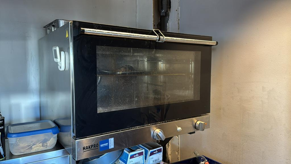 Hakpro Convectieoven, deur defect, Witgoed en Apparatuur, Ovens, Ophalen, Gebruikt, Hete lucht, Oven
