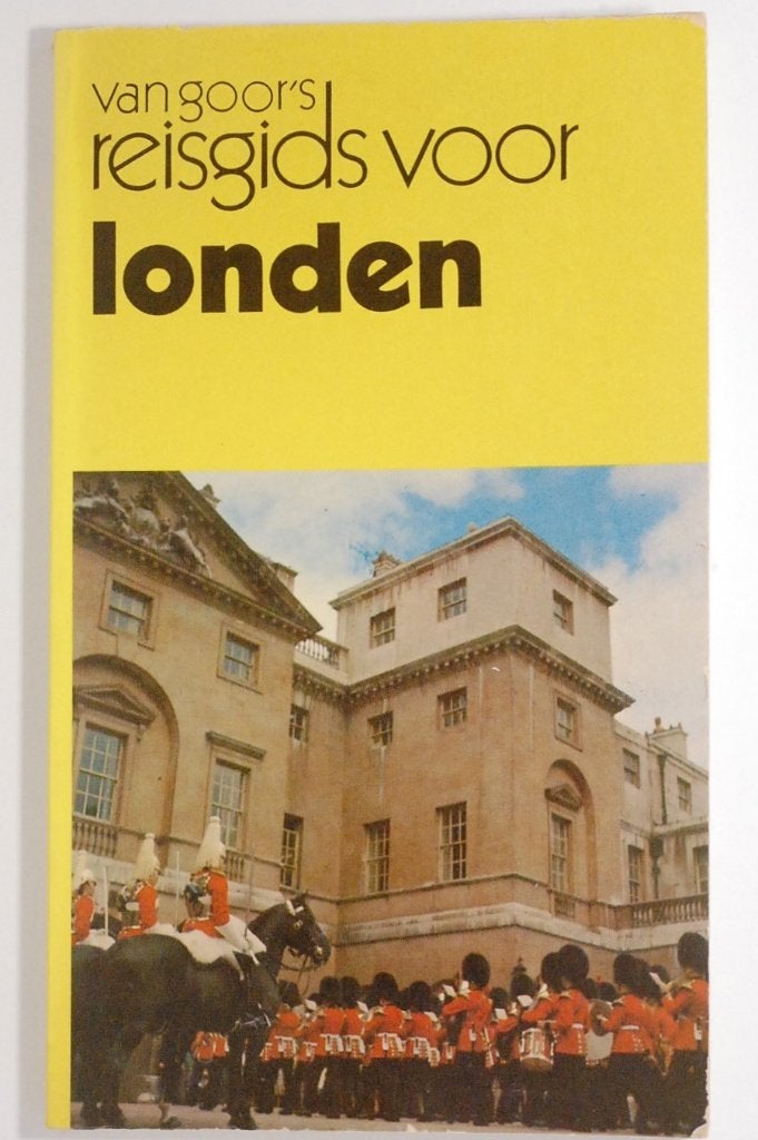 Van Goor's vintage reisgids voor Londen jaren 70, Boeken, Reisgidsen, Overige merken, Verzenden, Europa, Zo goed als nieuw