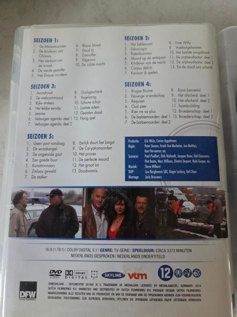 Aspe - Complete serie seizoen 1 tm 10, Vanaf 12 jaar, Ophalen of Verzenden, Zo goed als nieuw, Drama
