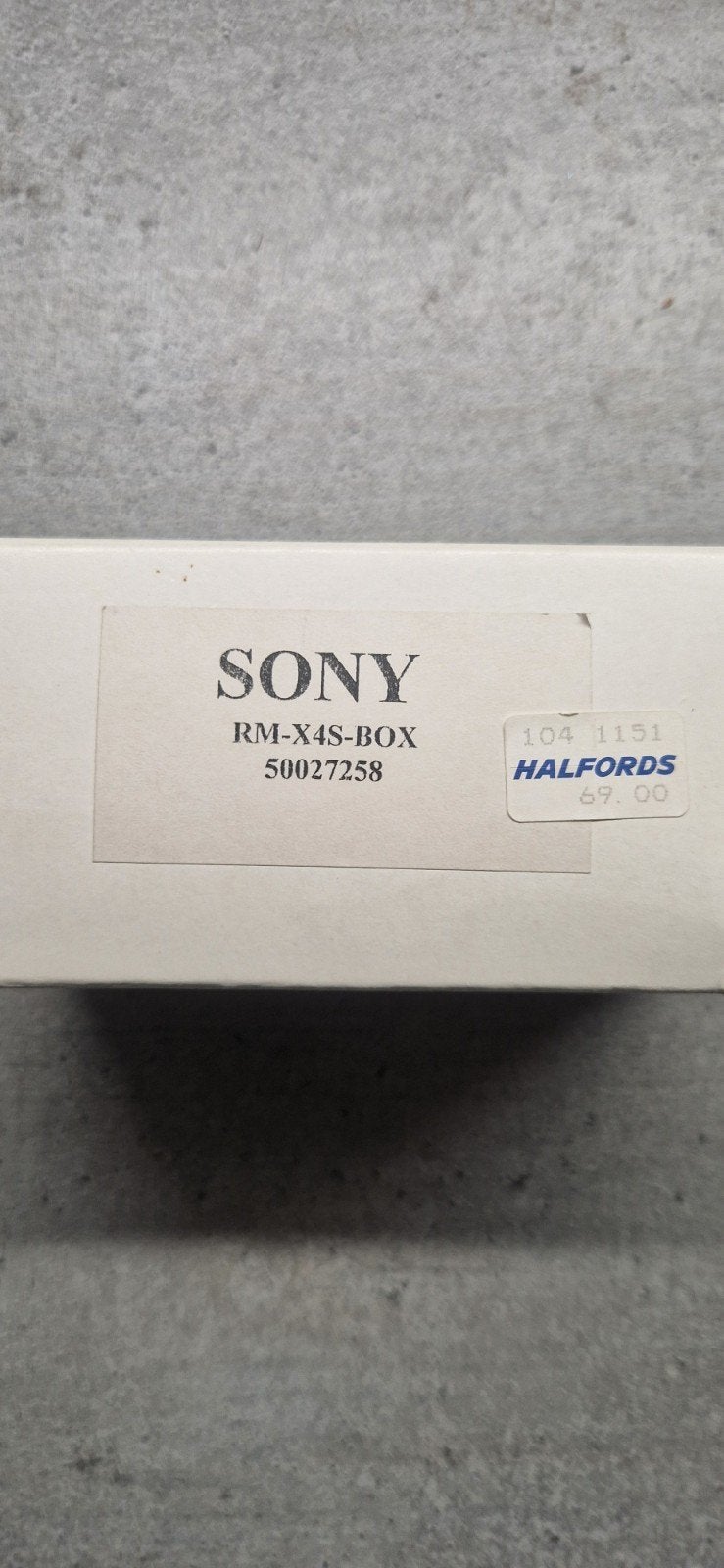 Sony RM-X4S remote control, Ophalen of Verzenden, Nieuw