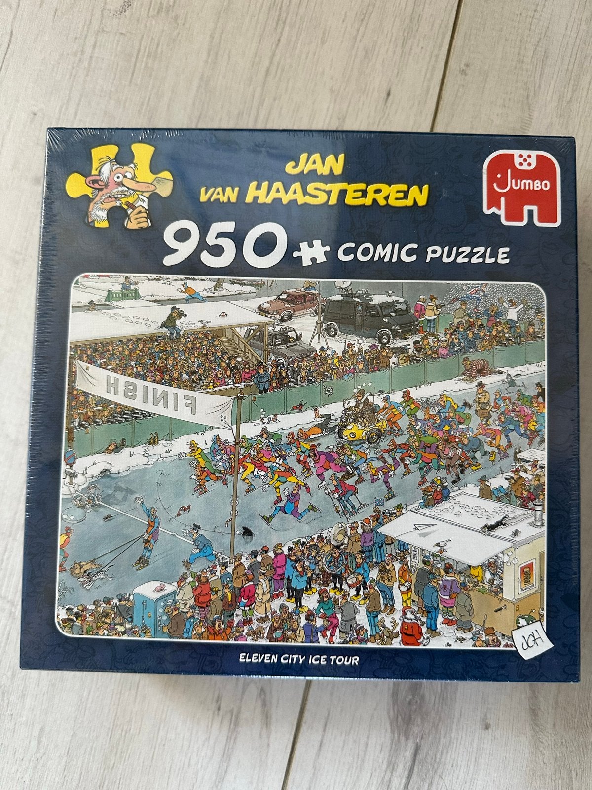 Jan van Haasteren puzzel - Elfstedentocht (950+ stukjes), Ophalen of Verzenden, 500 t/m 1500 stukjes, Nieuw, Legpuzzel