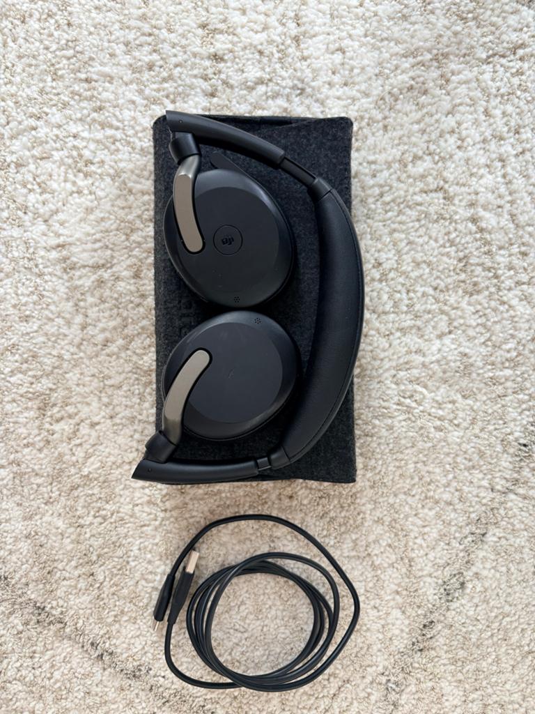 Jabra Evolve2 65 Flex Opvouwbare Bluetooth Headset, Audio, Tv en Foto, Koptelefoons, Gebruikt, Op oor (supra aural), Overige merken