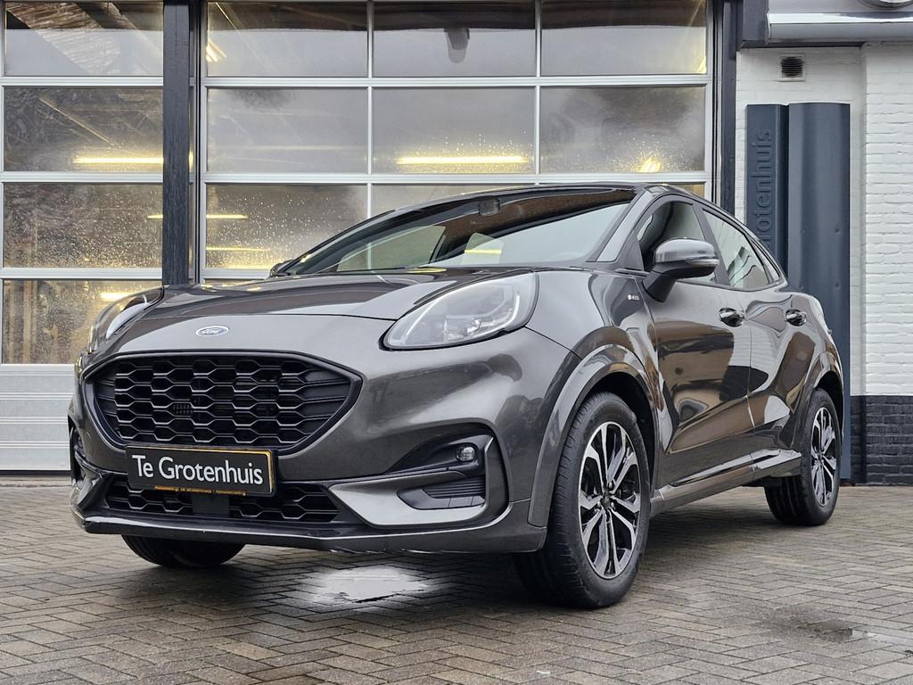 Ford Puma ST-Line X 1.0 EcoBoost Hybrid (bj 2021), Voorwielaandrijving, Stof, Lichtsensor, Bedrijf