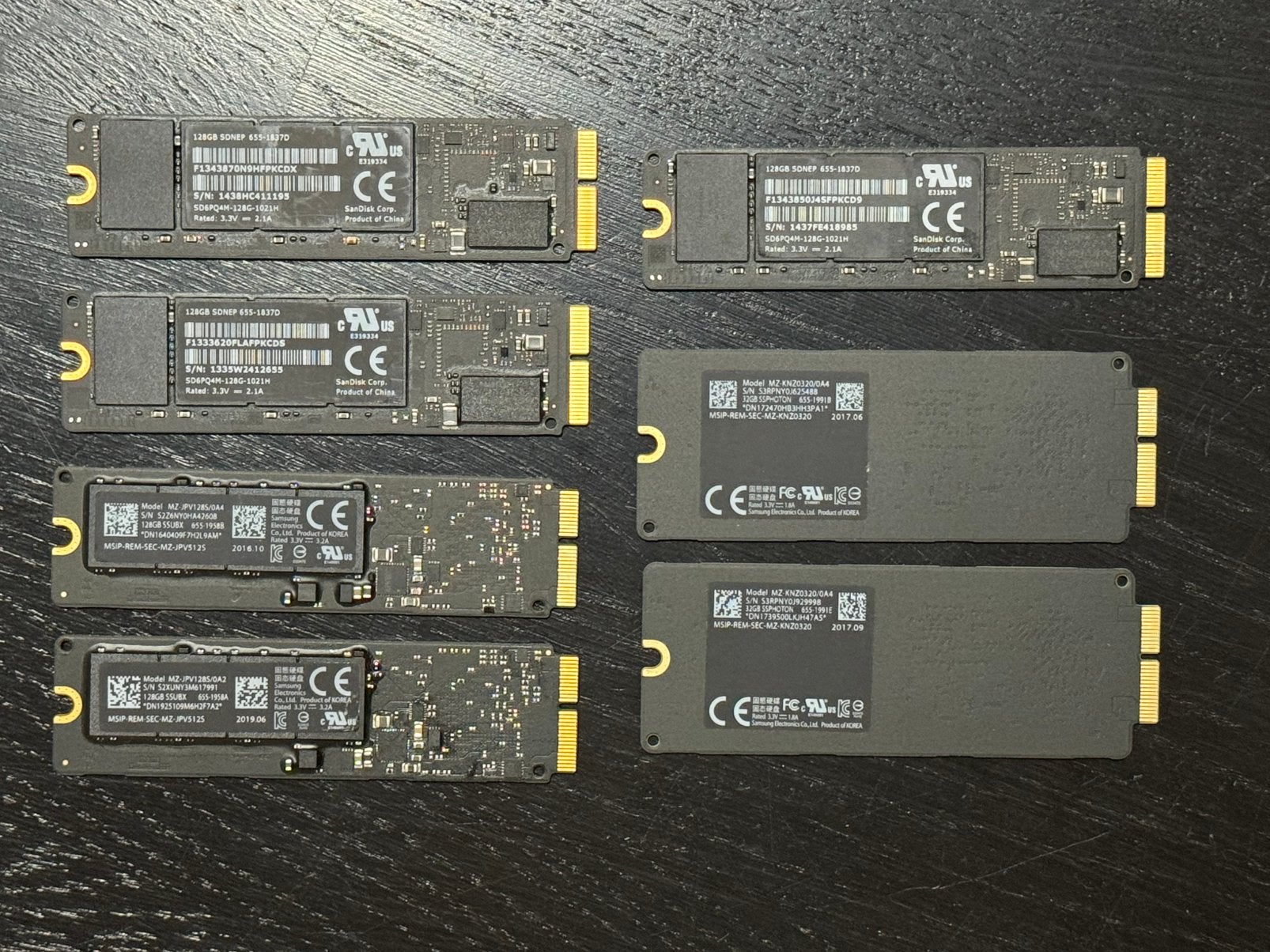 Originele Apple SSD’s voor MacBook & iMac – 32GB / 128GB, Computers en Software, Harde schijven, SSD, Ophalen of Verzenden, Zo goed als nieuw