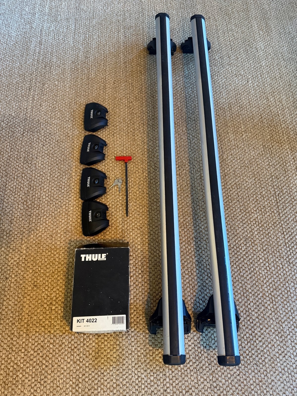 Thule dakdragers voor BMW 5 serie F11 (Touring), Ophalen, Gebruikt