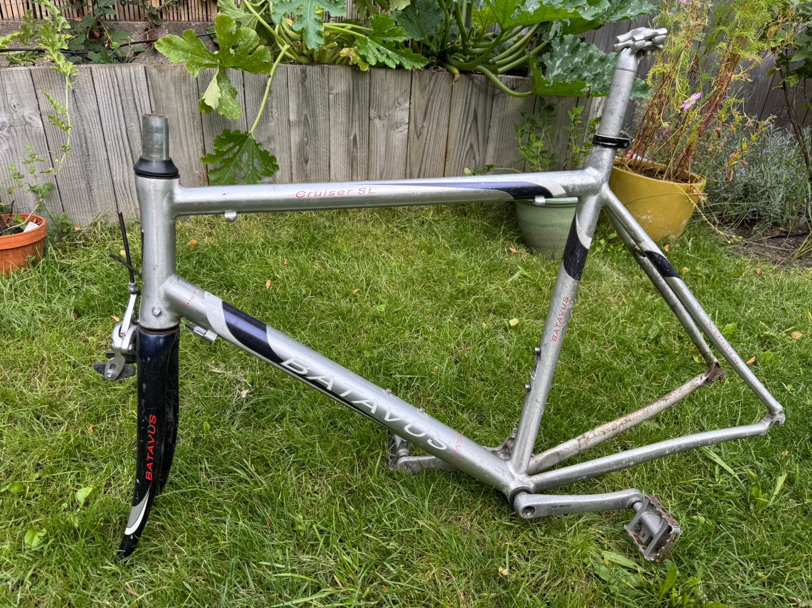 Batavus Cruiser SL frame (vintage frame), Fietsen en Brommers, Fietsonderdelen, Ophalen, Zo goed als nieuw, Frame