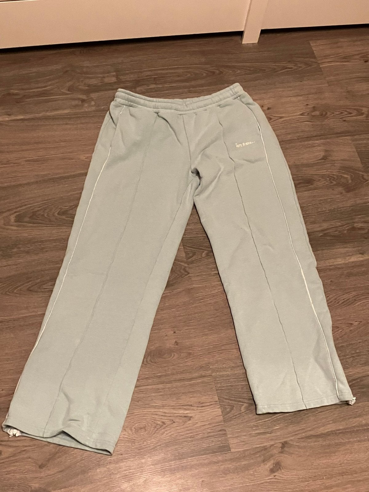 Iets frans broek mt L, Kleding | Dames, Maat 38/40 (M), Blauw, Ophalen of Verzenden, Zo goed als nieuw