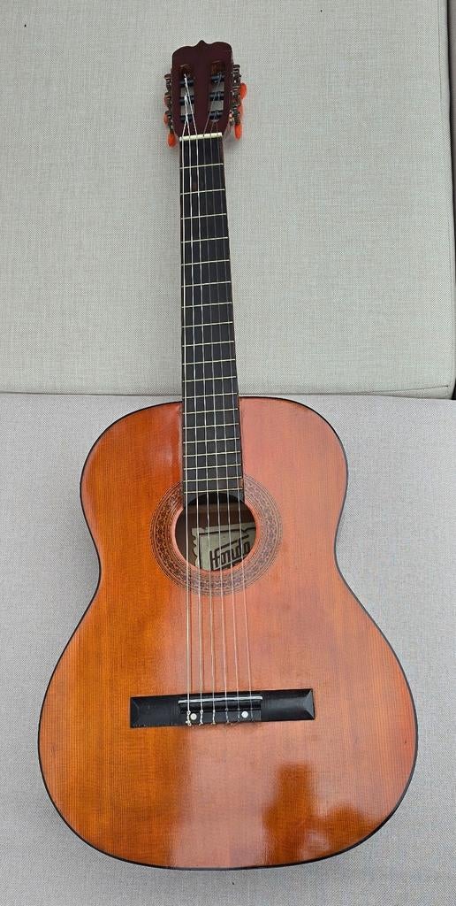 Spaanse gitaar Hondo II vintage, Muziek en Instrumenten, Ophalen of Verzenden, Gebruikt, Klassieke of Spaanse gitaar