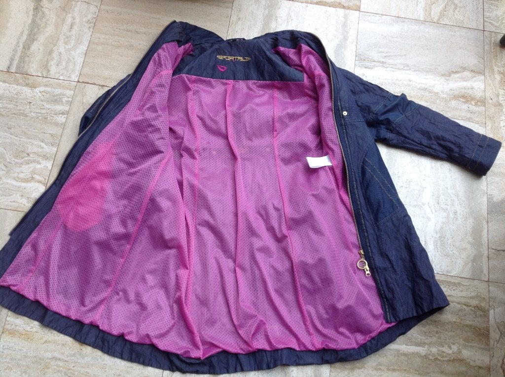 Sportalm jasje gekreukt stof maat 46 valt als 44 blauw-paars, Kleding | Dames, Ophalen, Blauw, Maat 42/44 (L), Sportalm