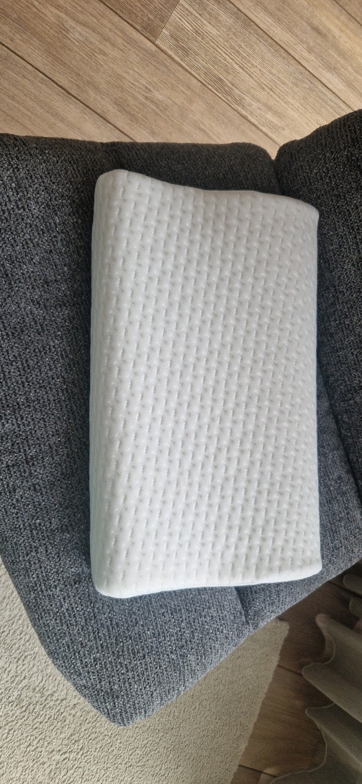 Zo goed als nieuw nekkussen - Wellpur, Wit, Ophalen of Verzenden, Zo goed als nieuw, Ergonomisch