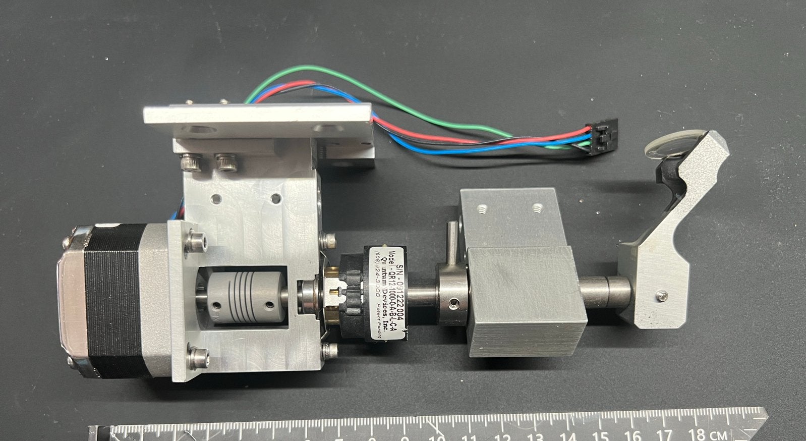 Lin Engineering stappenmotor module met QR12 encoder, Ophalen, Zo goed als nieuw