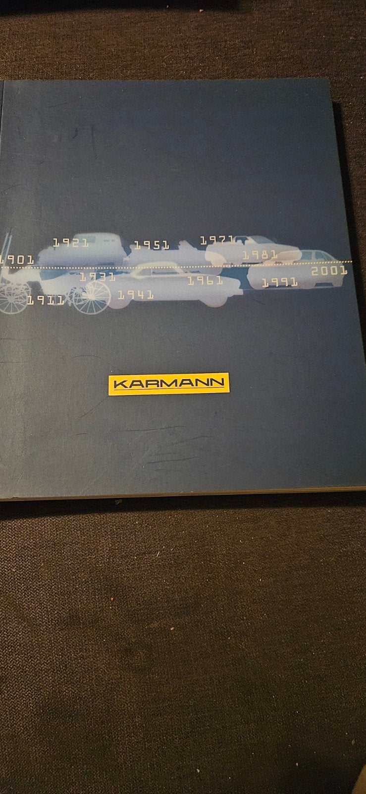 Karmann boek - Geschiedenis van de auto-industrie, Ophalen of Verzenden, Gelezen, Algemeen, Onbekend