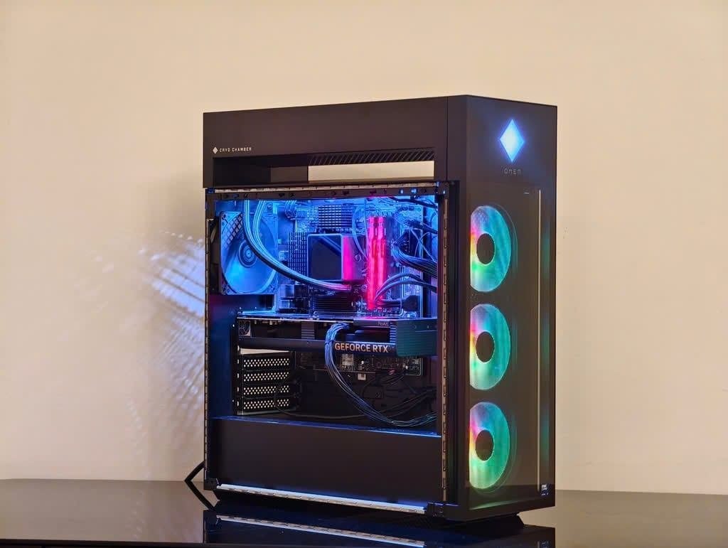 | HP Omen 45L | Ultra 9 285k | 4080 Super 32GB RAM 2TB SSD, Ophalen, HP Omen, 32 GB, Intel Ultra 9