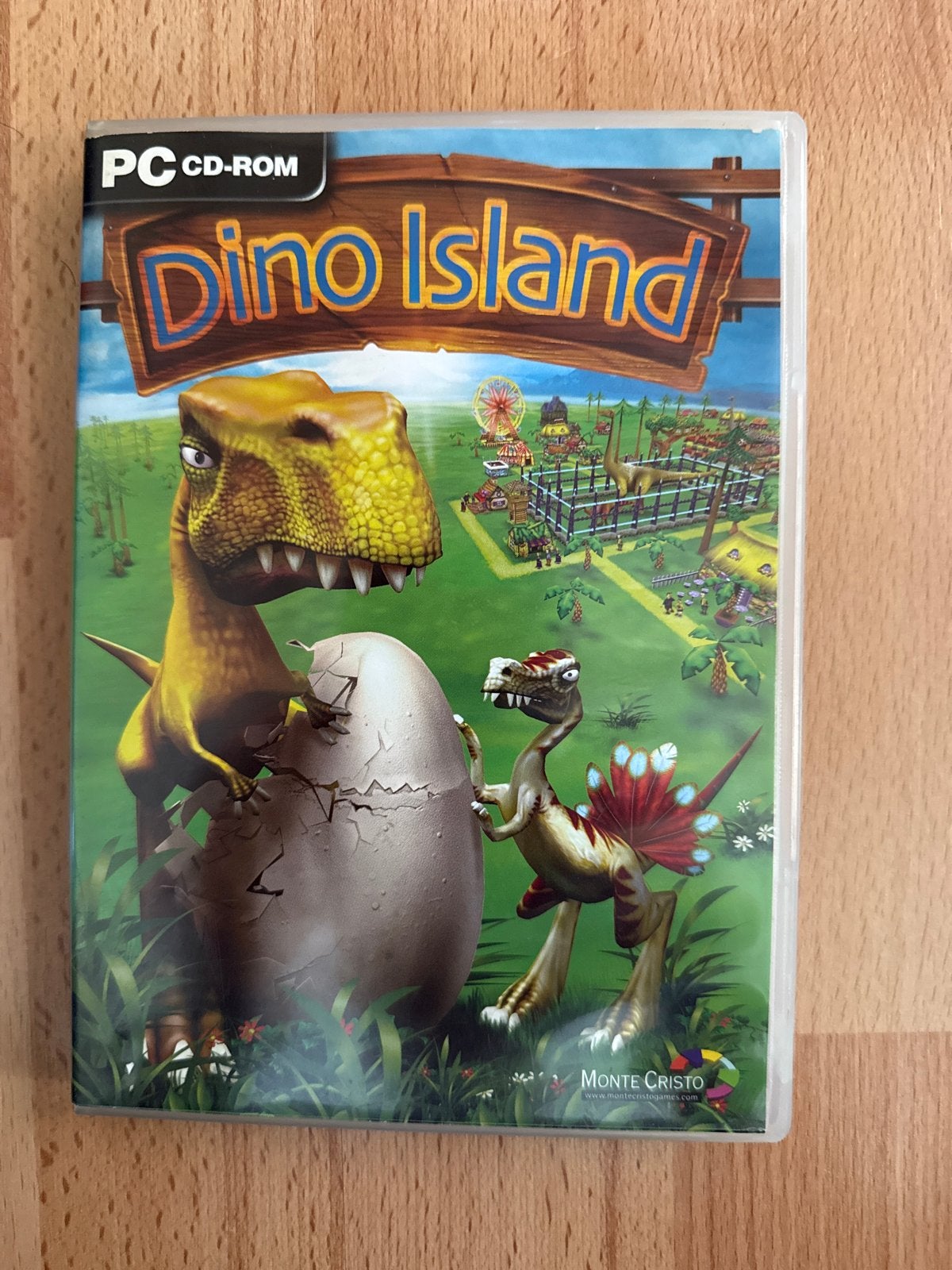 Dino Island PC CD-ROM - Bouw je eigen dinopark!, Gebruikt, 1 speler, Ophalen of Verzenden, Vanaf 7 jaar