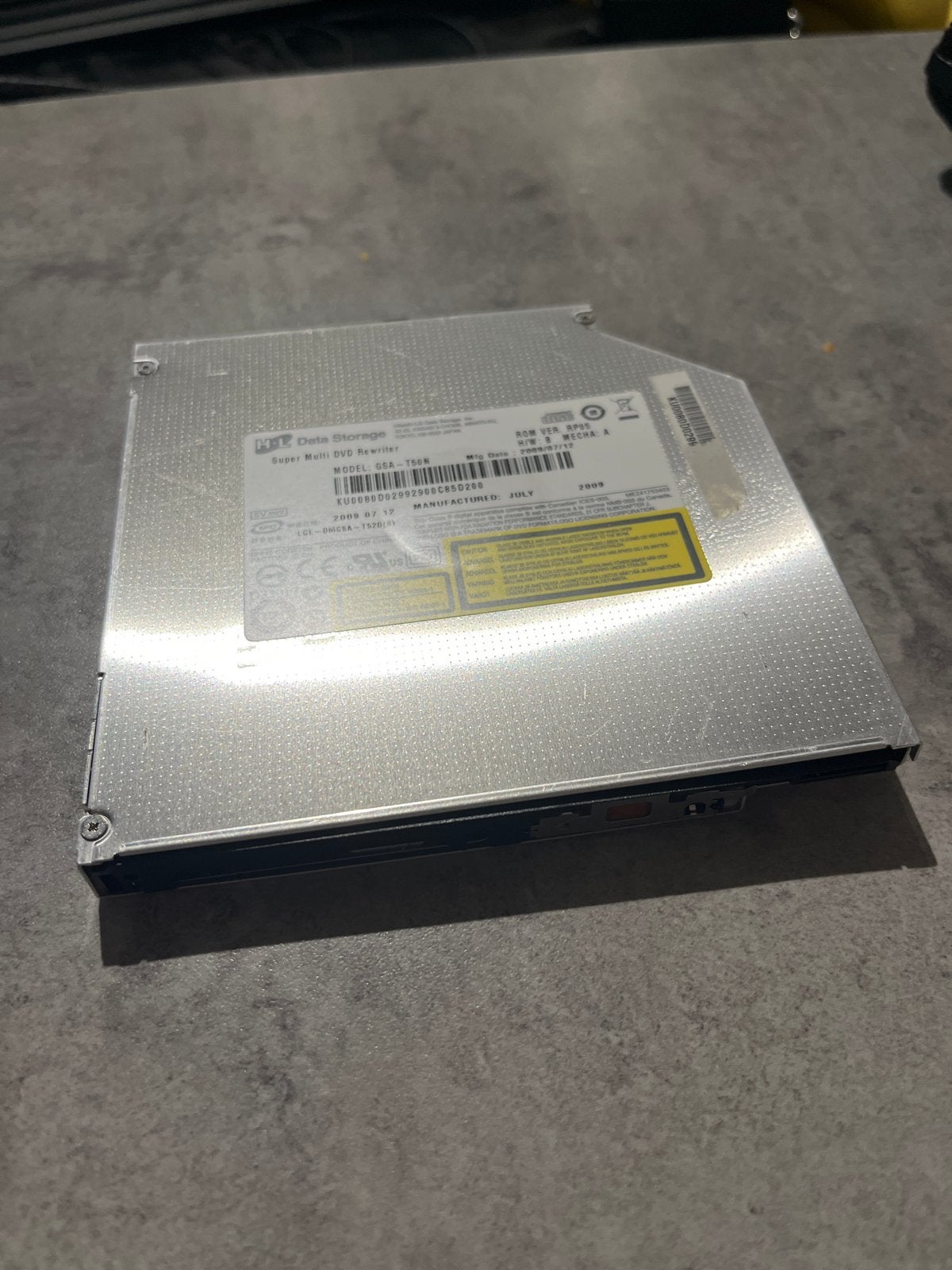 SATA DVD/CD Lezer/Brander Intern - Laptop Optische Drive, Intern, Gebruikt, Ophalen of Verzenden, Dvd