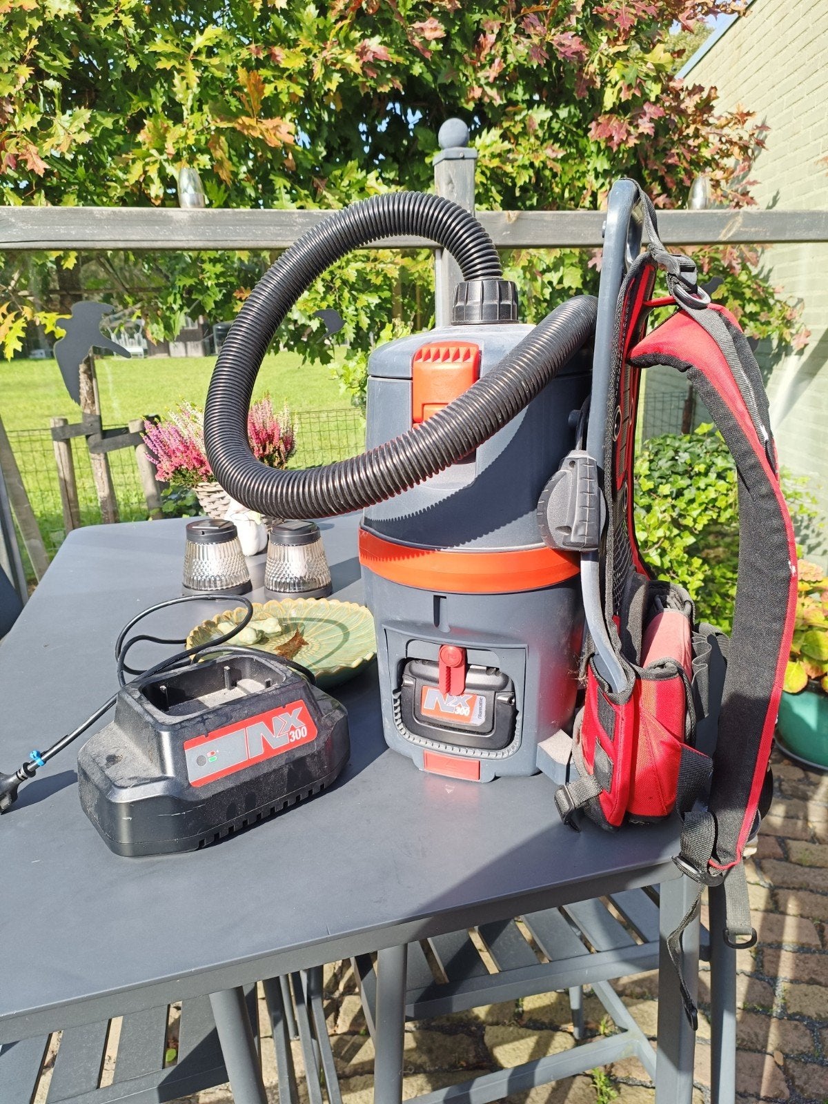 Numatic Napsac Rugstofzuiger - Draadloos en Krachtig, Stofzak, Gebruikt, Numatic, Draadloos